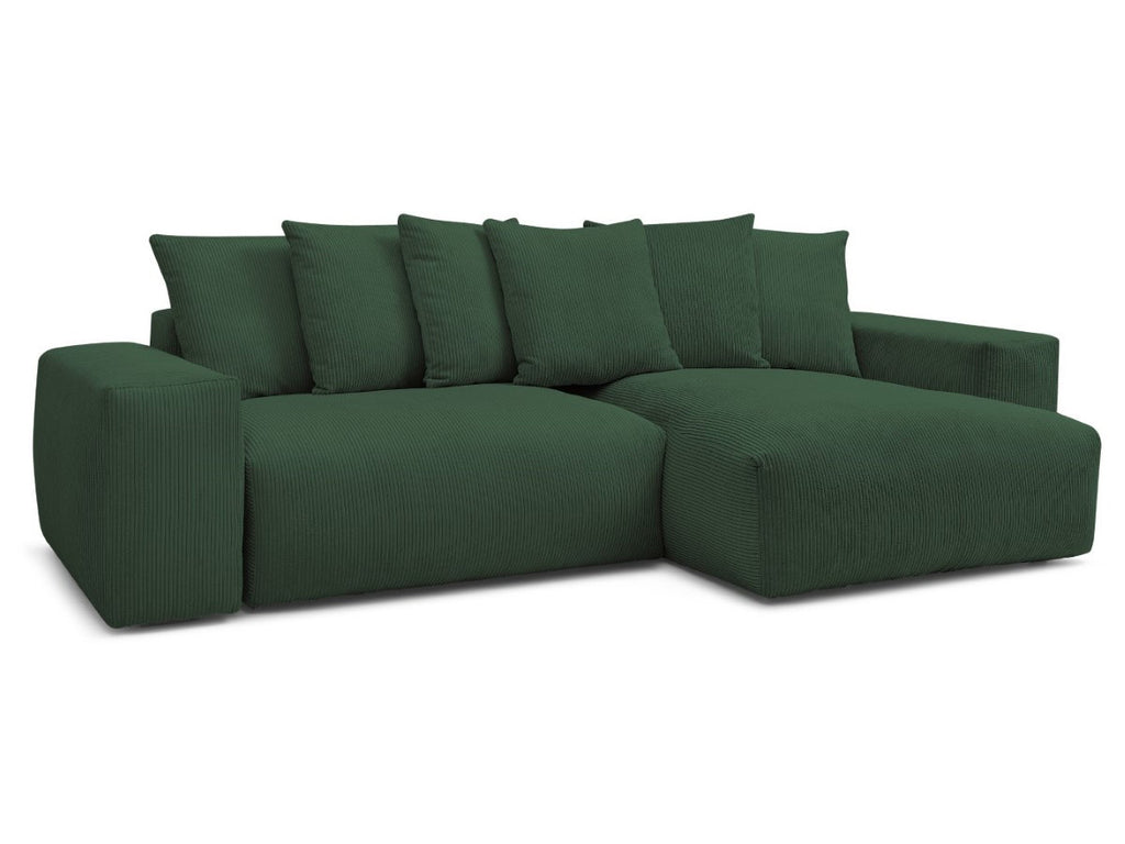 Voltaire - Canapé D'Angle Réversible Convertible Coffre