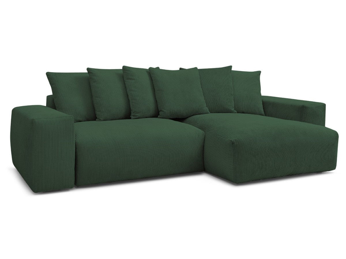 Voltaire - Canapé D'Angle Réversible Convertible Coffre