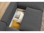 Voltaire - Canapé Panoramique Convertible Coffre - Panoramique