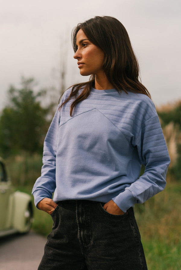 Romy Indigo Sweatshirt