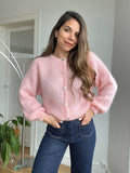 Punto de lana rosa Bianca