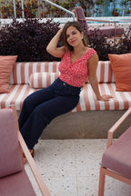 Lina Floral Top