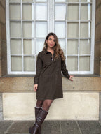 Alix Leopard Dress
