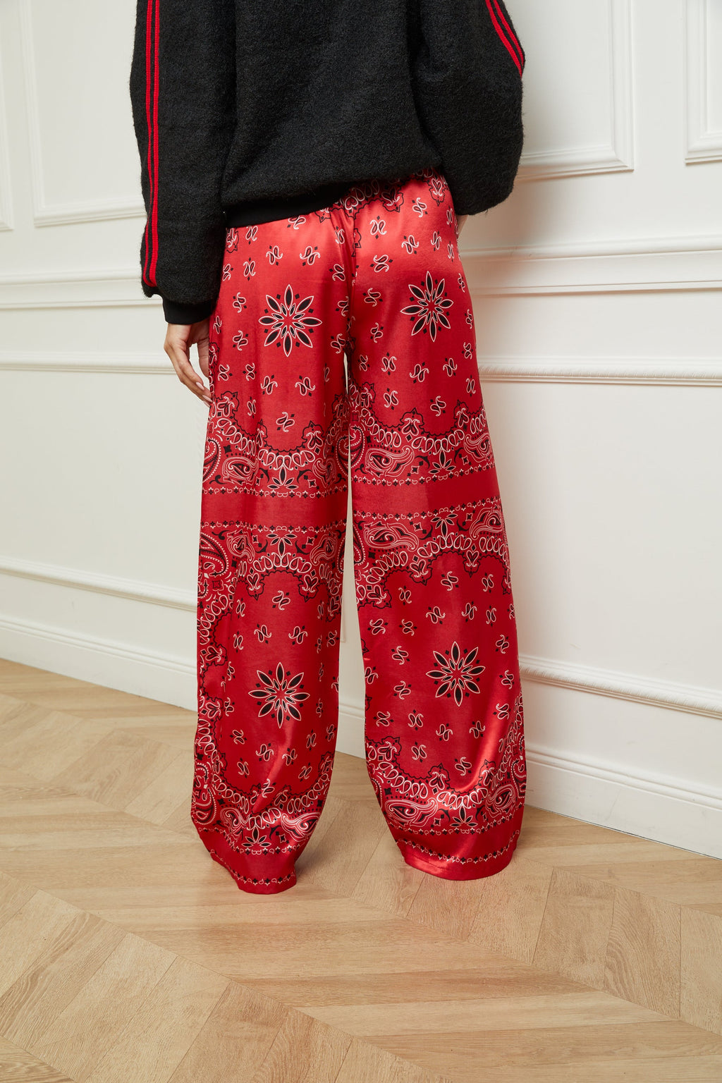 Bandana Trousers - Red
