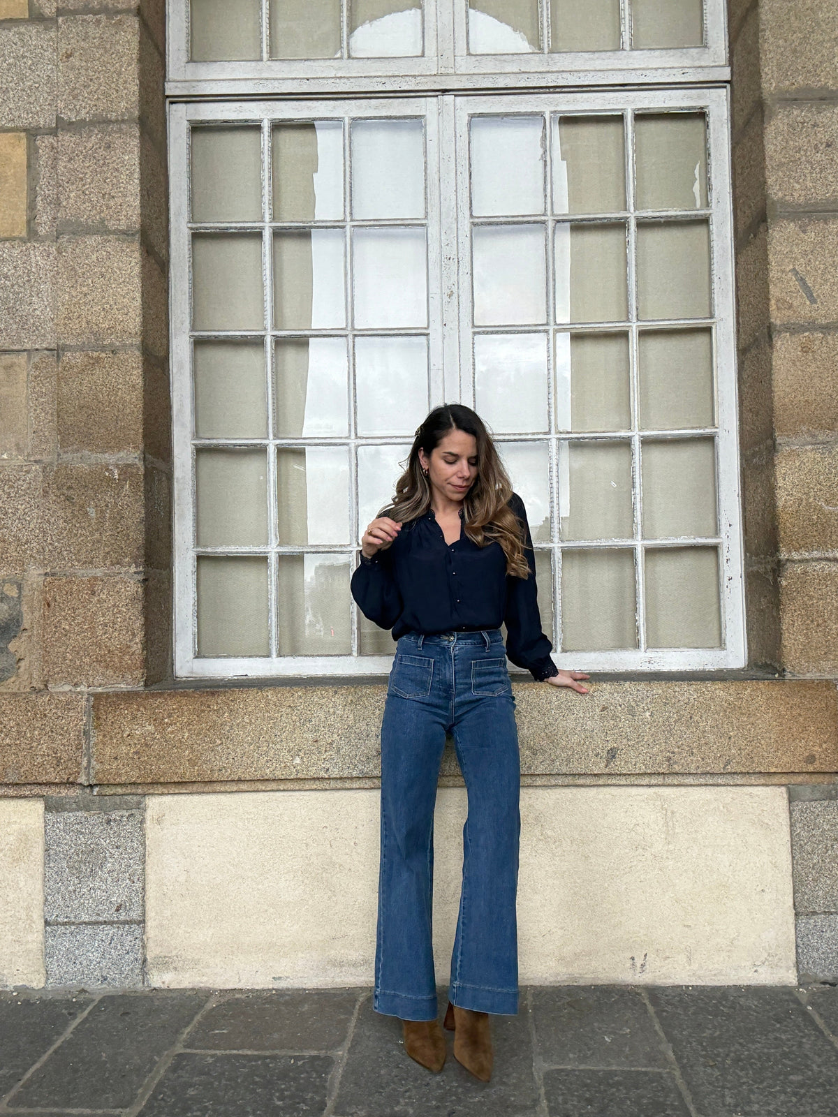 Vaquero Gasparette denim oscuro