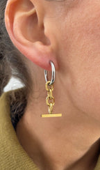 Asymmetric Örhängen
