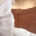 Brazalete Jasna - Chapado en Oro