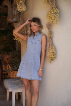 Robe En Jean - Zira Bleue