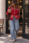 Florida Red Cardigan