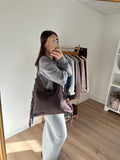 Large brown Julia handbag