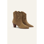 Casey Ankle Boots - Khaki - Women
