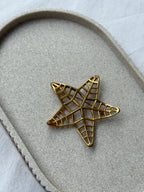 Vintage Brooch - Openwork Star