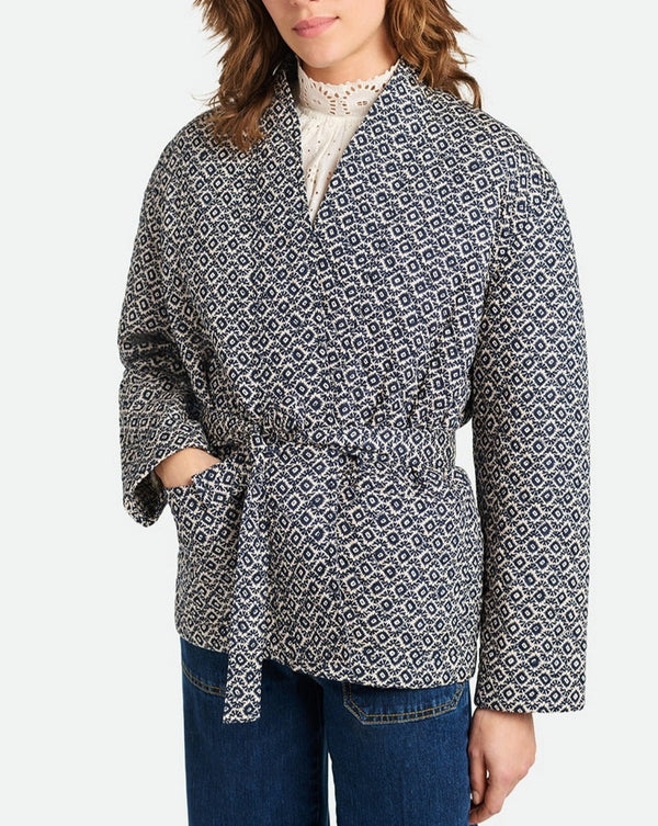 Vanessa Bruno - Veste Ceinturee - Ecru/Marine