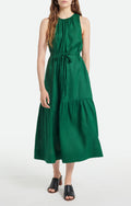 Romea Dress - Dark Green