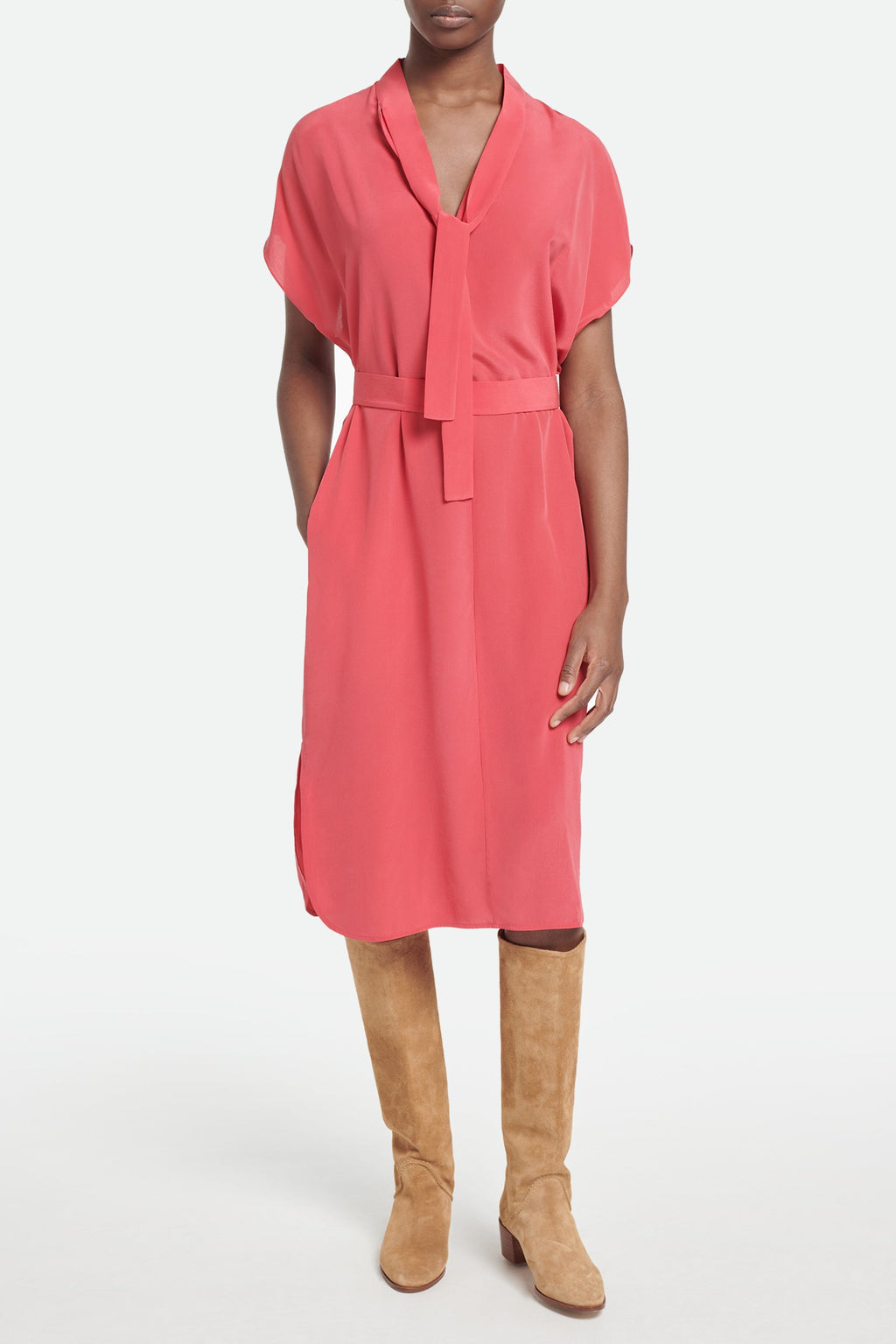 Vestido Amarilla - Fucsia
