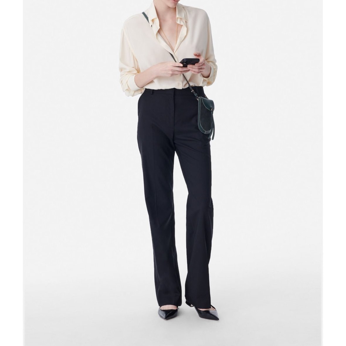 Pantalón Palazzo - Noir