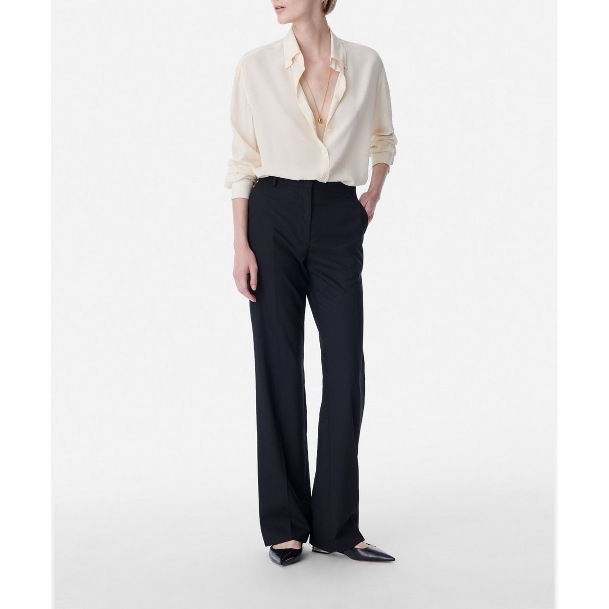 Pantalón Palazzo - Noir