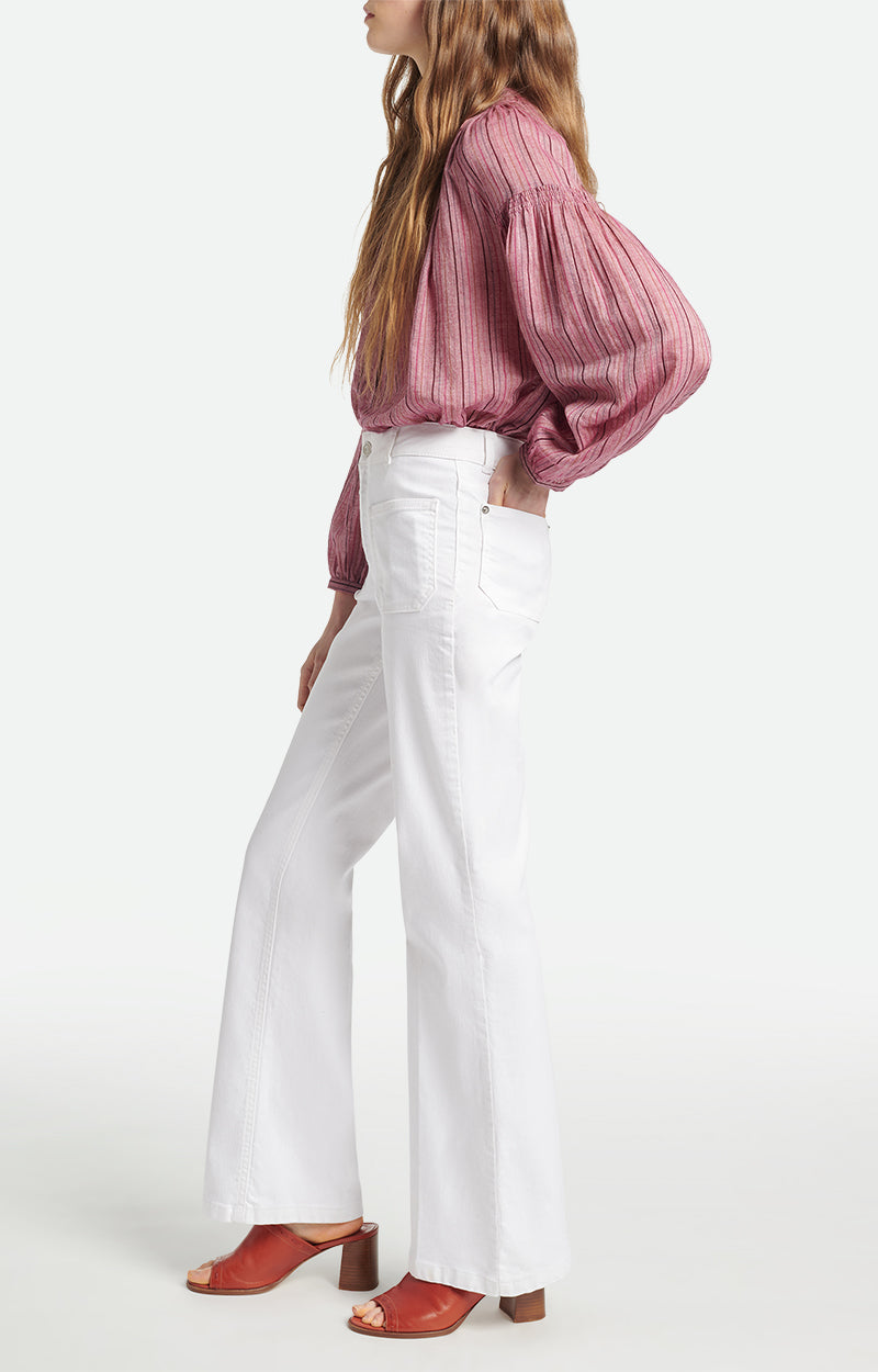 Jean Flare Dompay - Blanco