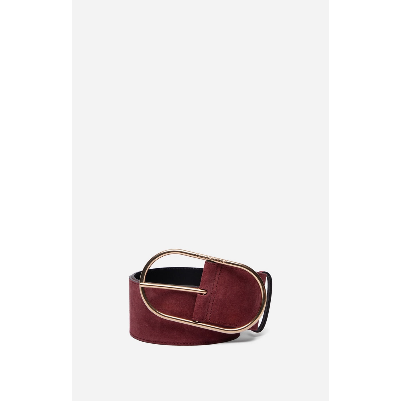 Vanessa Bruno - Ceinture Iris 63Mm - Lie De Vin