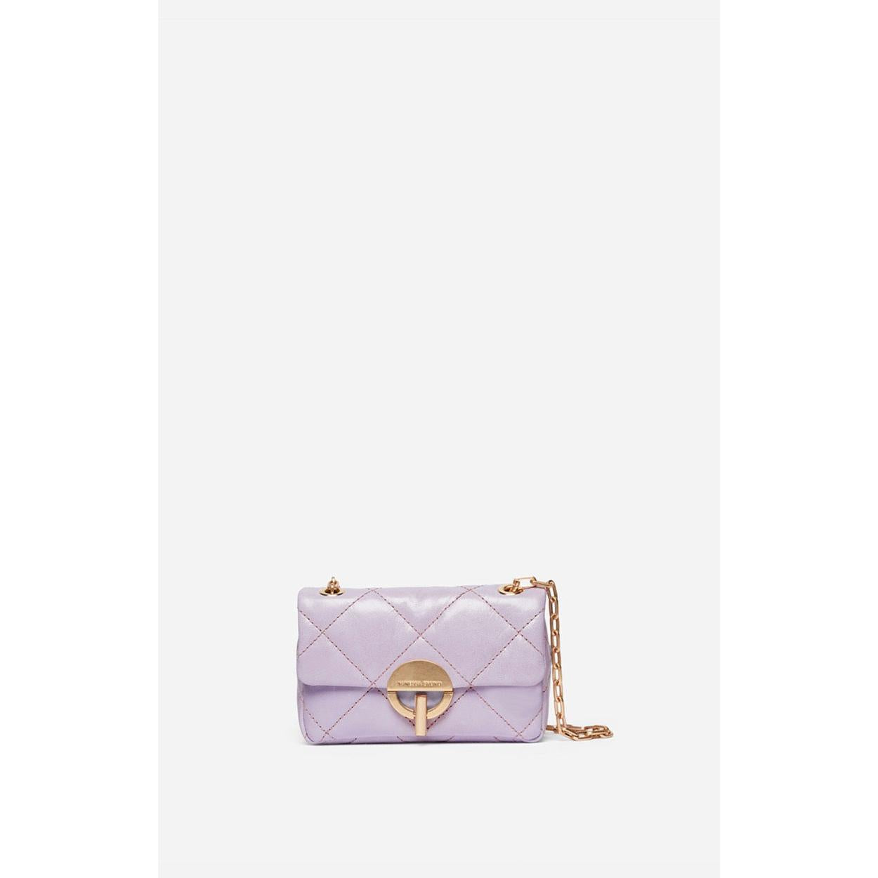 Vanessa Bruno - Small Leather Moon Bag - Parme