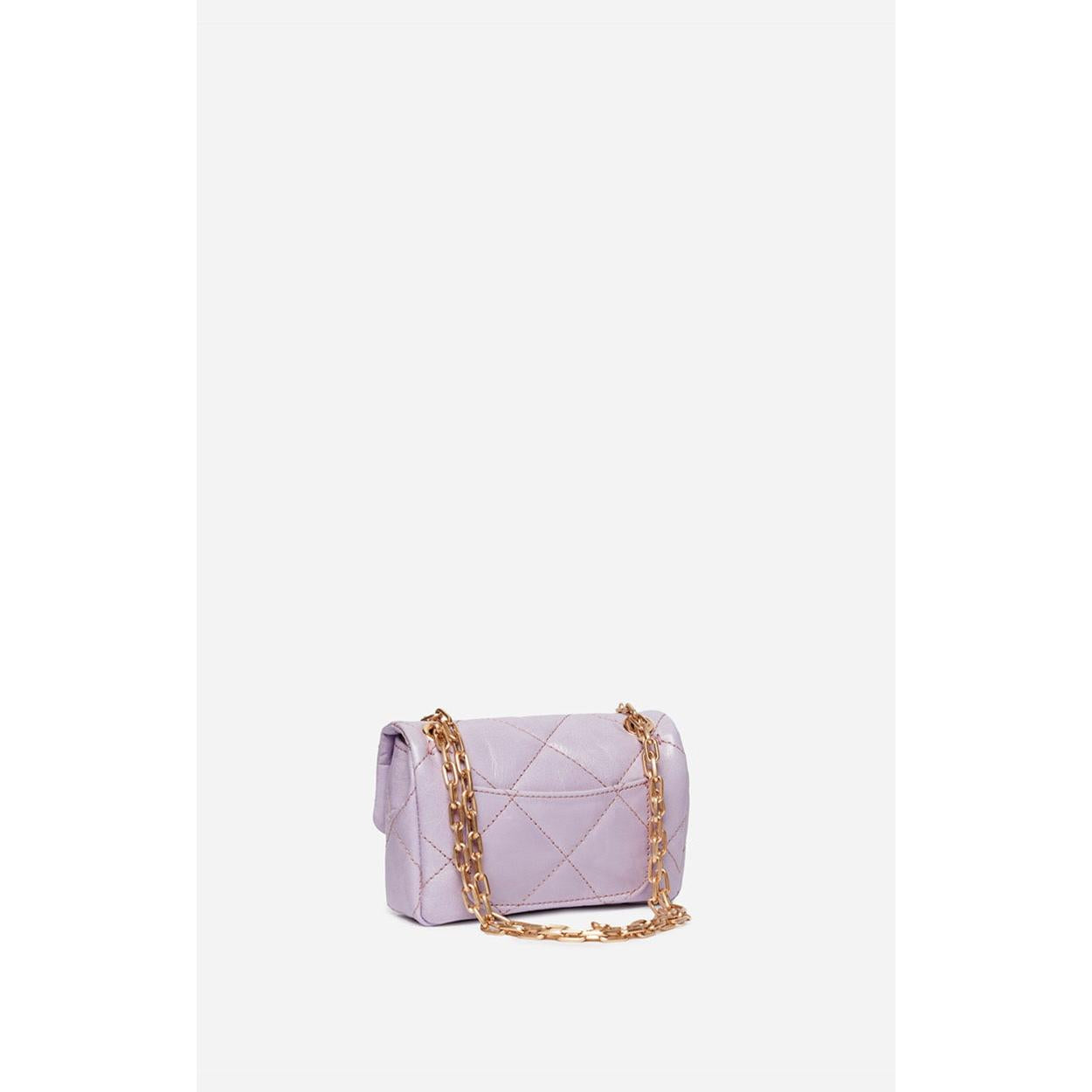 Vanessa Bruno - Small Leather Moon Bag - Parme