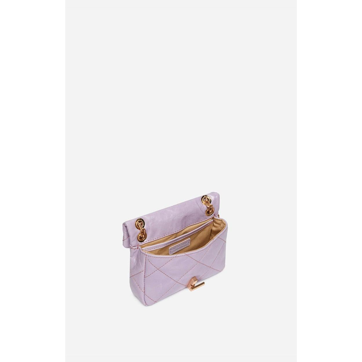 Vanessa Bruno - Small Leather Moon Bag - Parme