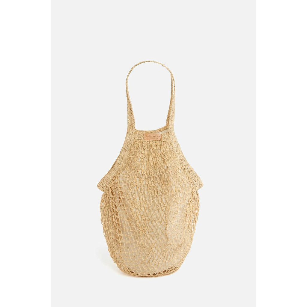 Raffia Net Bag - Natural