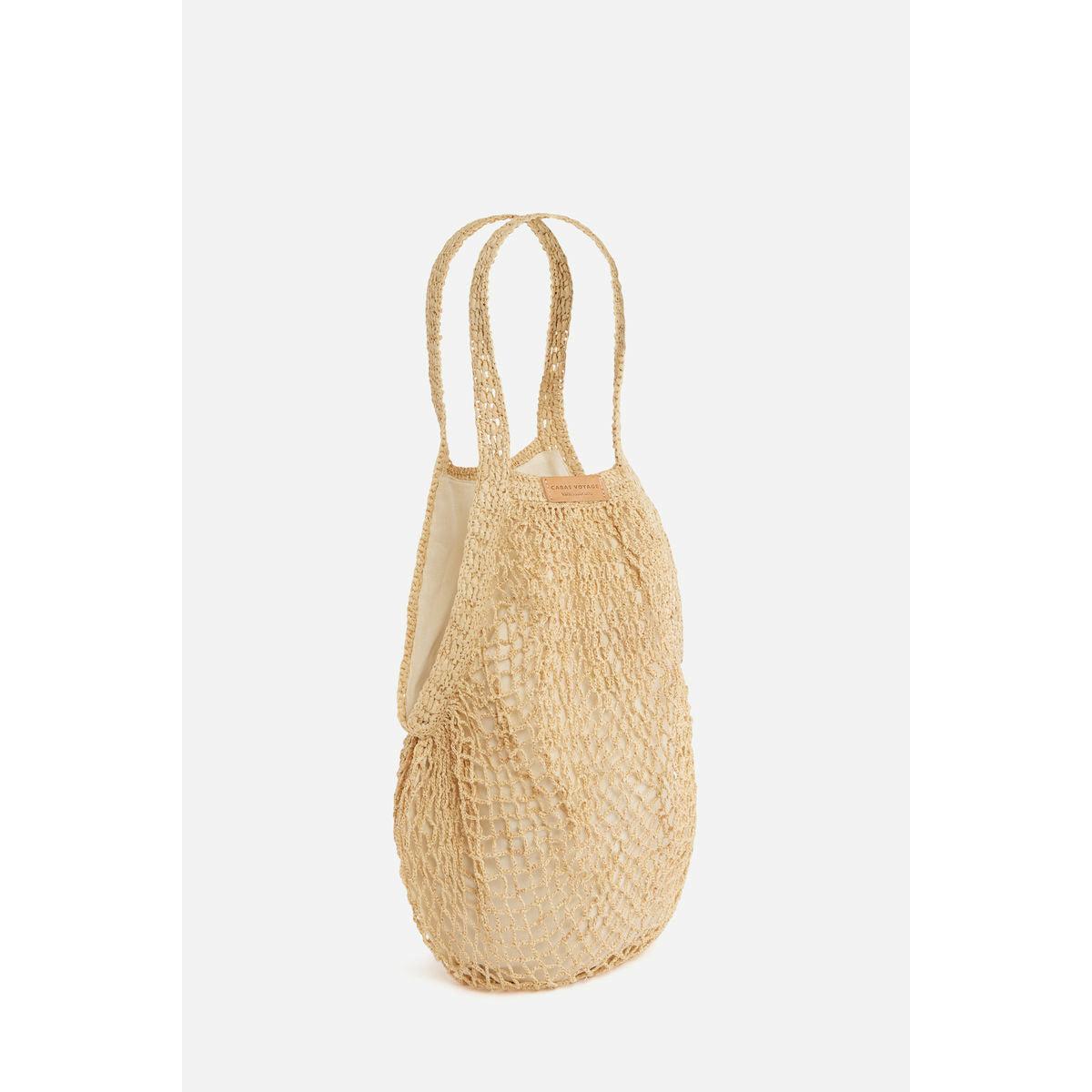 Raffia Net Bag - Natural
