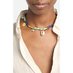 Pearl Necklace - Blue Multico