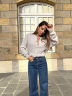 Leonie Taupe Wool Knit