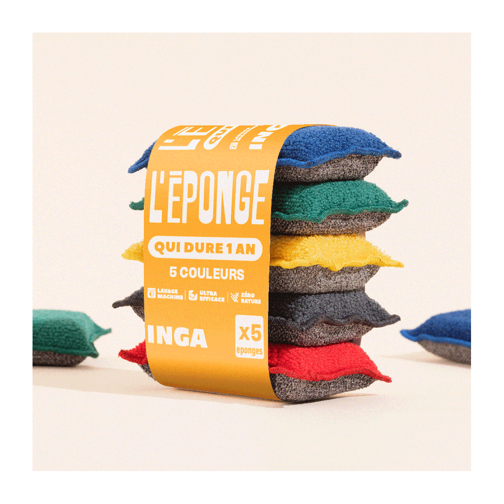 Washable Sponges - 4 Colors