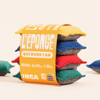 Éponges Lavables - 4 Couleurs  - 16 Éponges