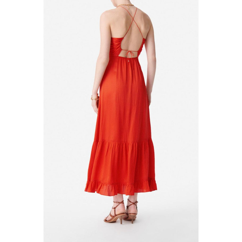 Alexandra Dress - Fluorescent Orange