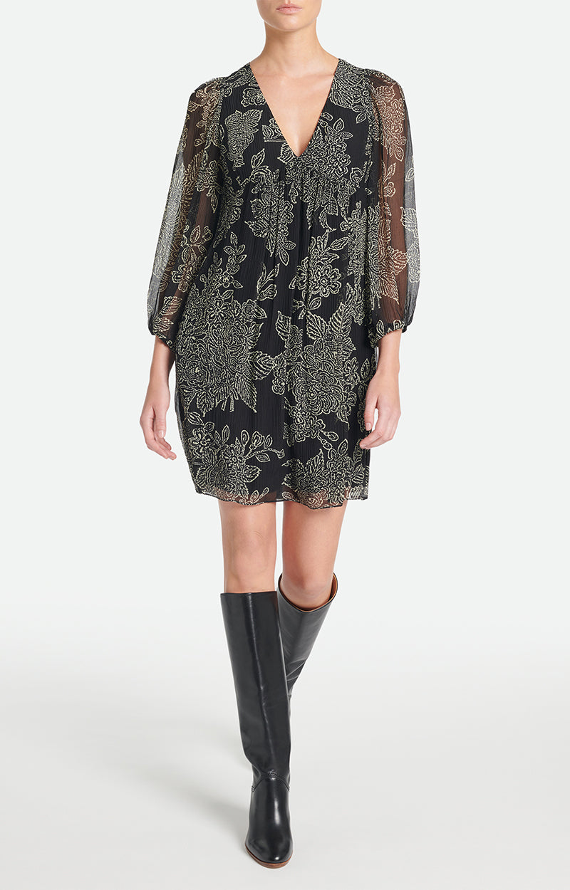 Vestido - Negro y Blanco
