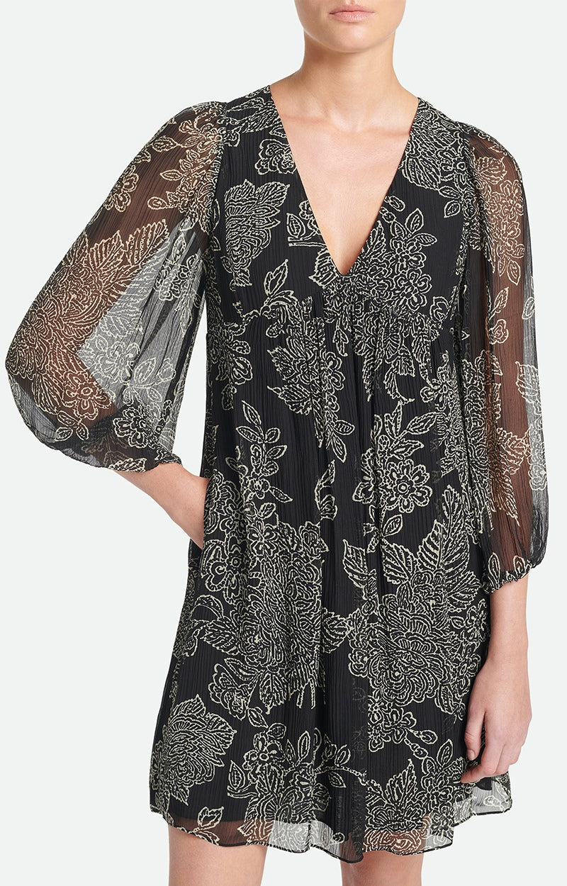 Vestido - Negro y Blanco