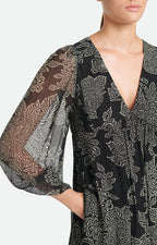 Vestido - Negro y Blanco
