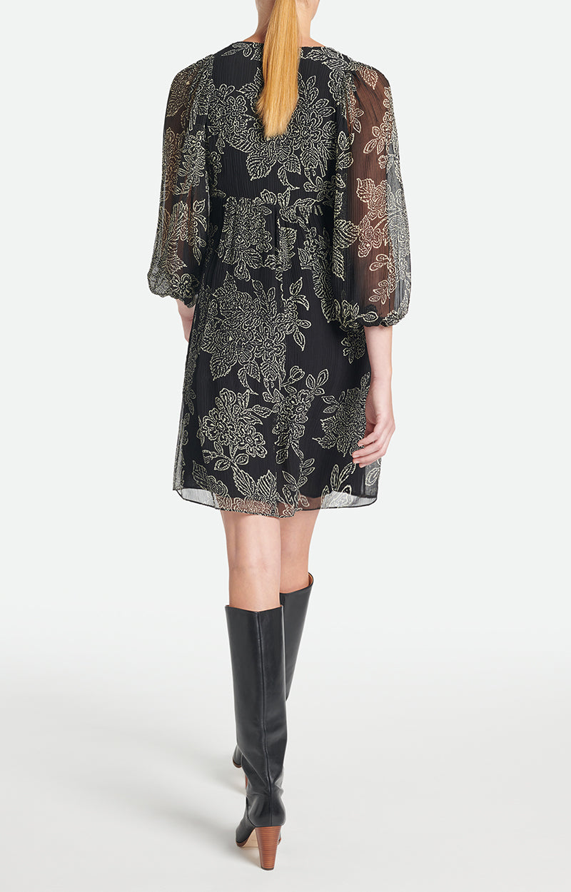 Vestido - Negro y Blanco