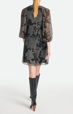 Vestido - Negro y Blanco