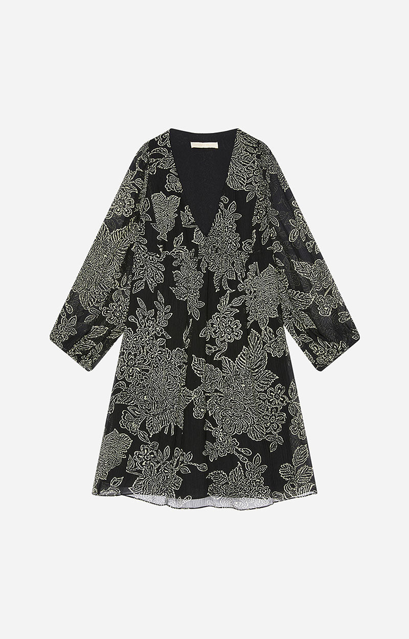 Vestido - Negro y Blanco