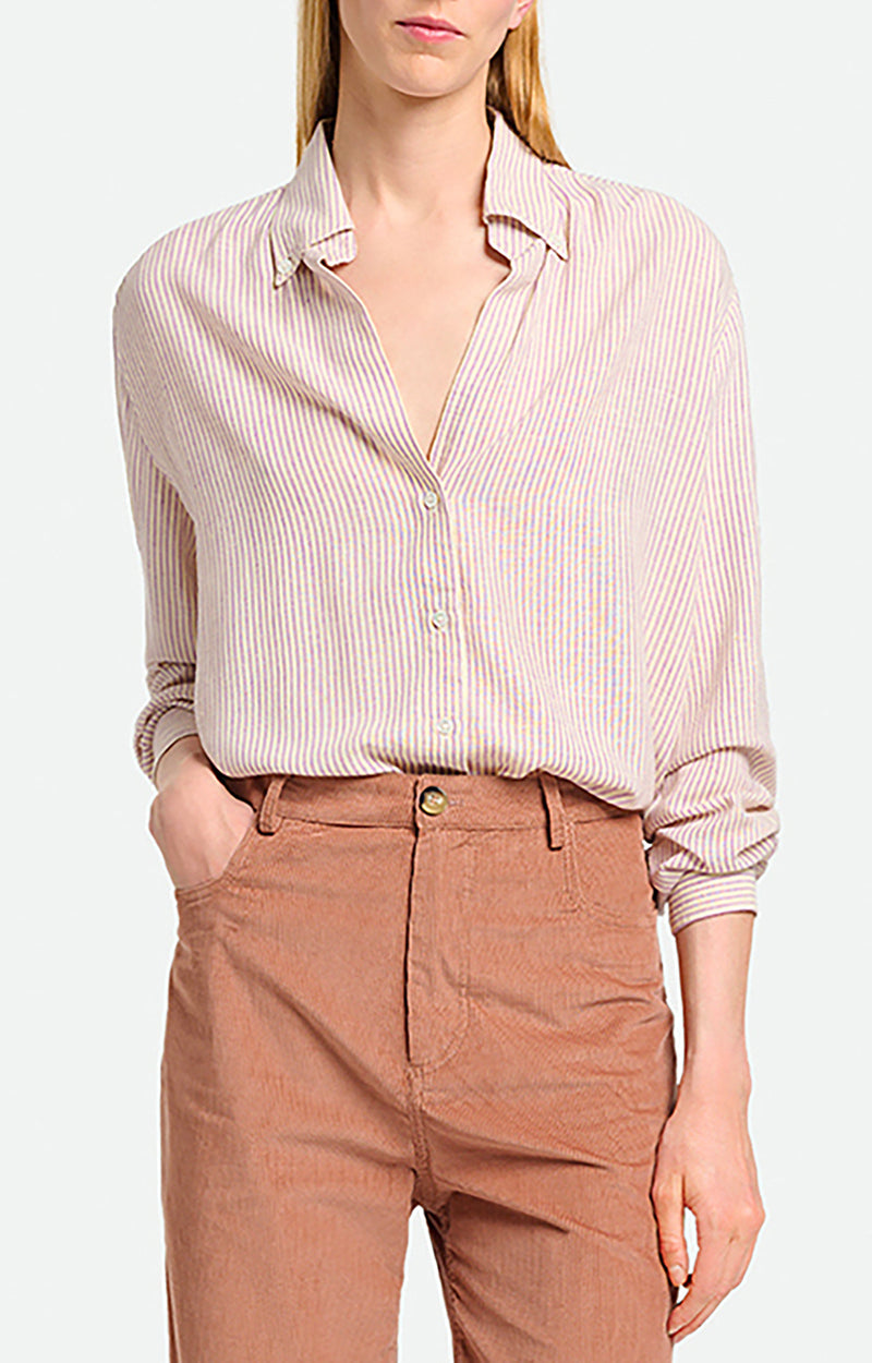 Camisa Druyat - Multicolor/Beige
