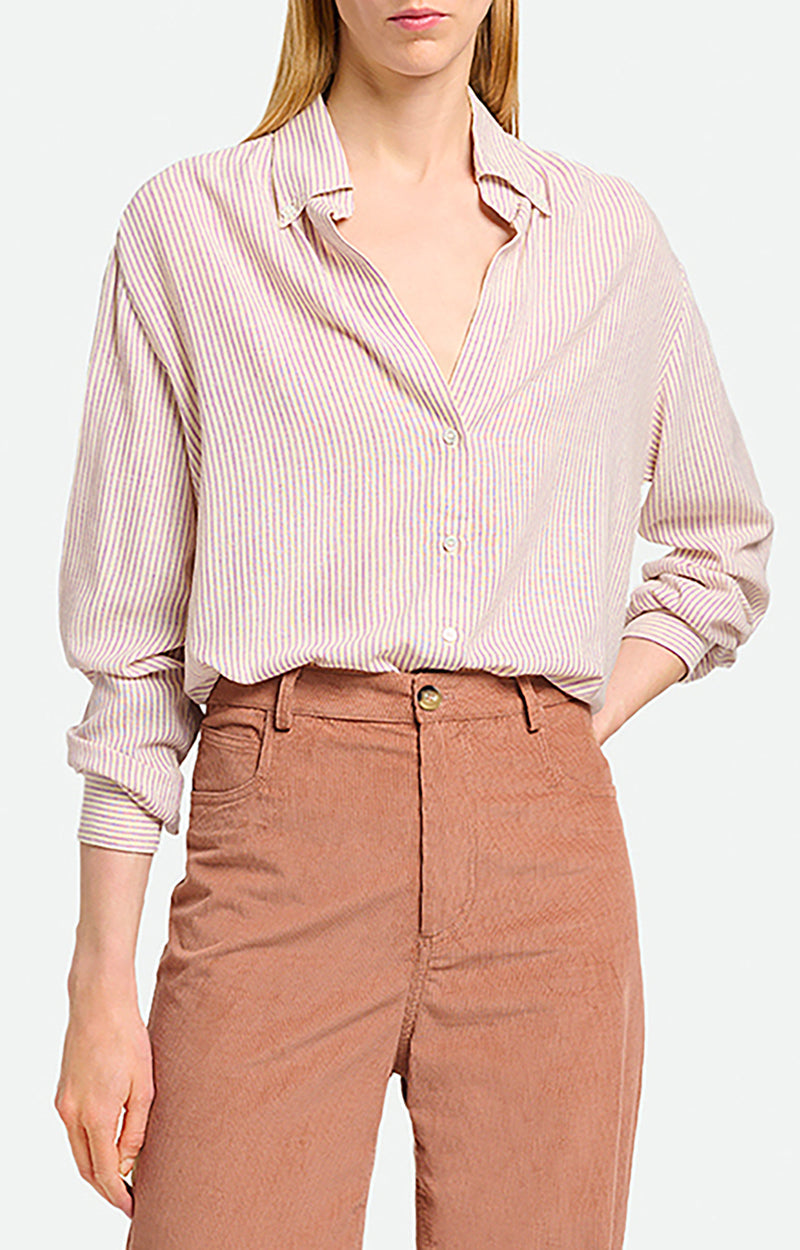 Camisa Druyat - Multicolor/Beige