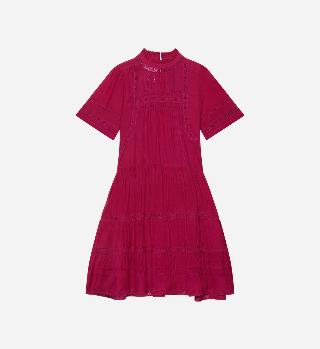 Vestido Adèle - Púrpura