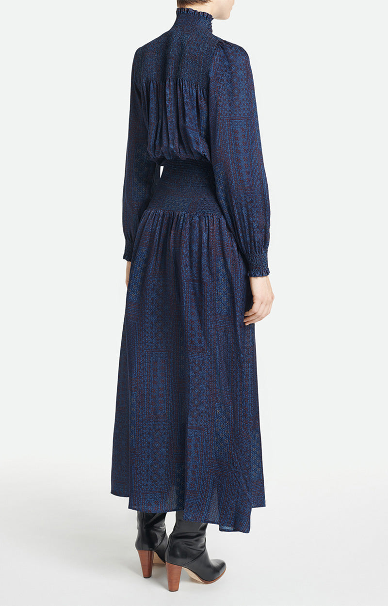 Vestido largo - Marino