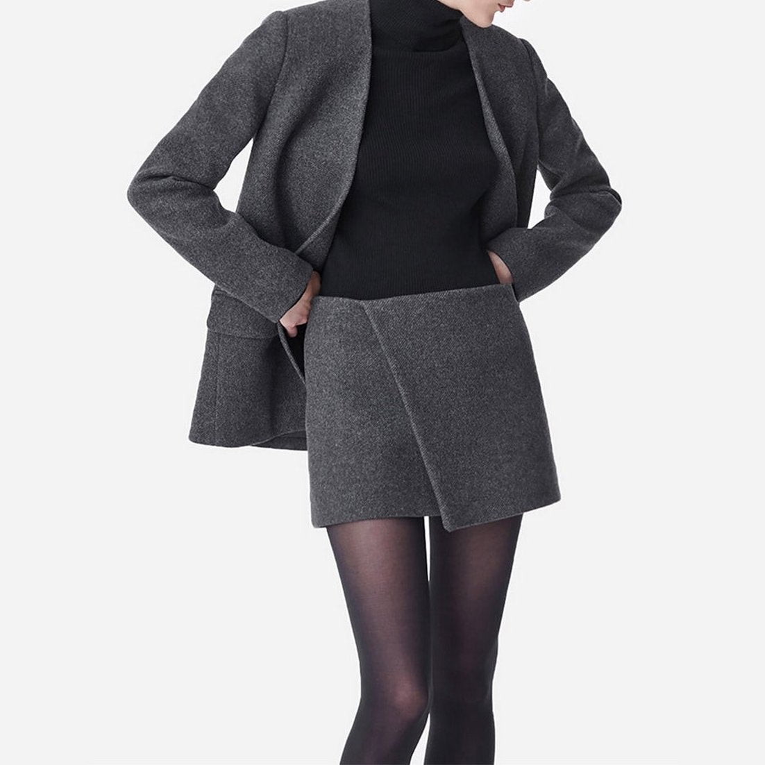 Falda Bartha - Anthracite