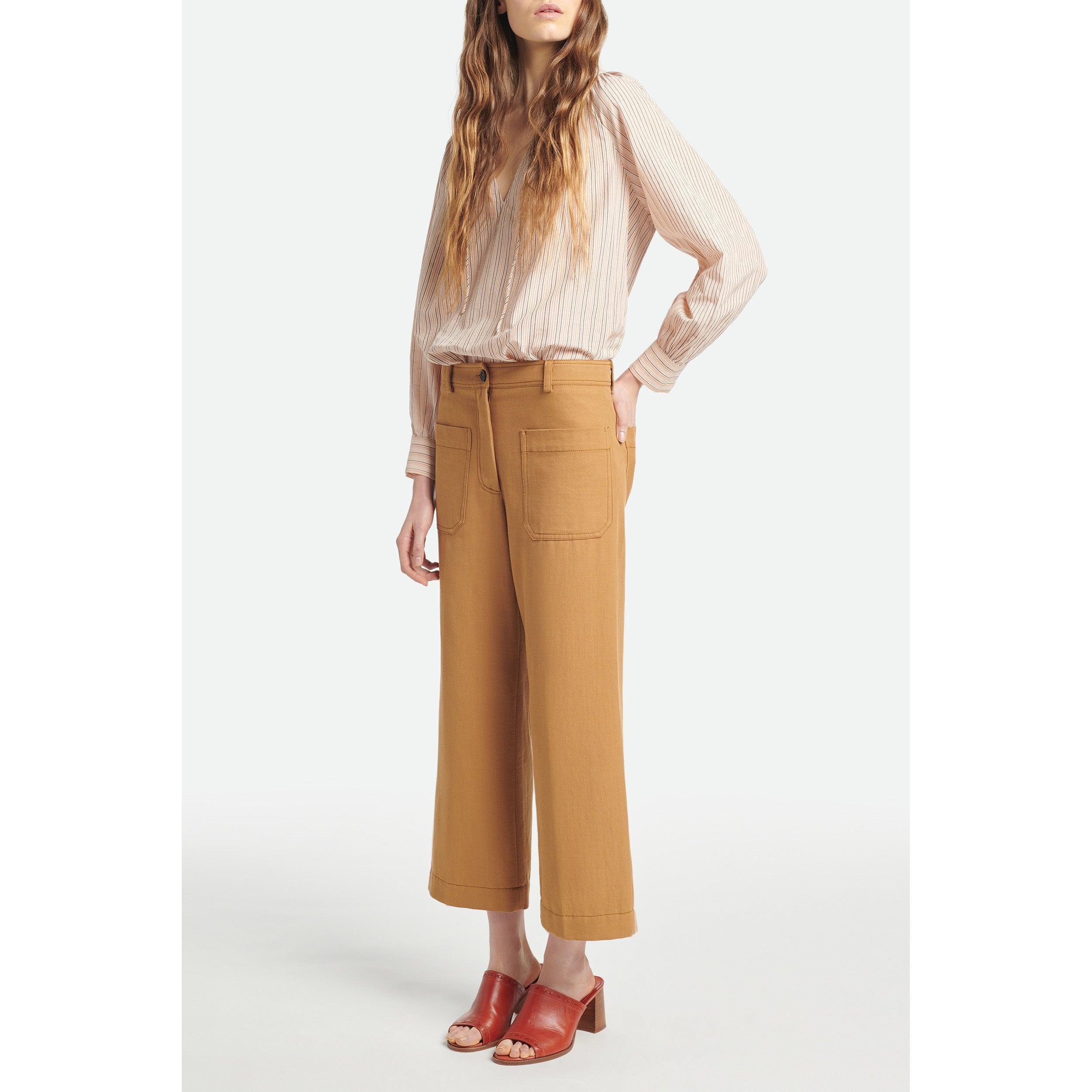 Vanessa Bruno - Pantalon Helias - Marron