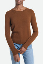 Round-Neck Jumper - Chocolate