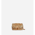 Bolso Nano Moon de Pelo Sintético - Beige