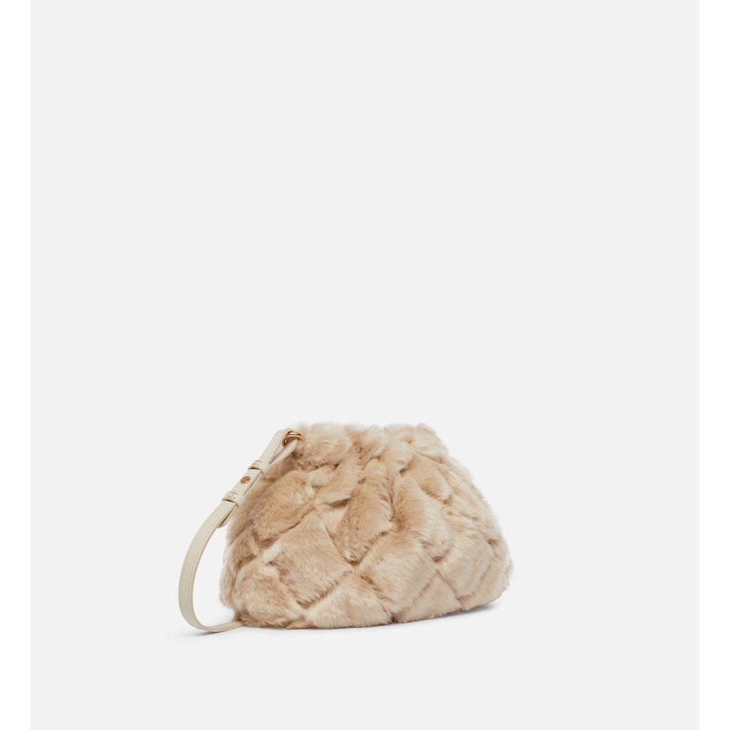 Bolso Monedero Moon en Piel Sintética - Beige