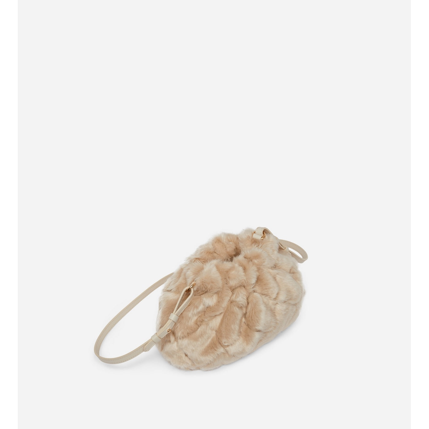 Bolso Monedero Moon en Piel Sintética - Beige