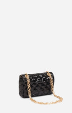 Nano Moon Sequin Bag - Black